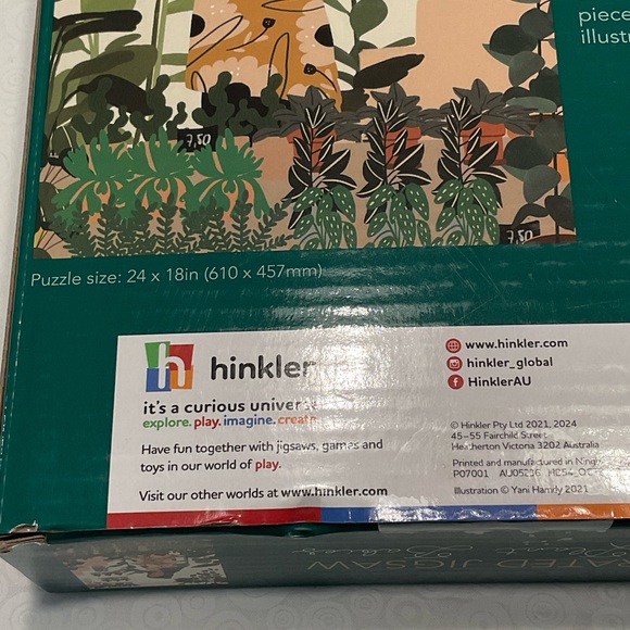 Elevate Illustrated Jigsaw Puzzle - Plant Babies - Picture 4 of 4